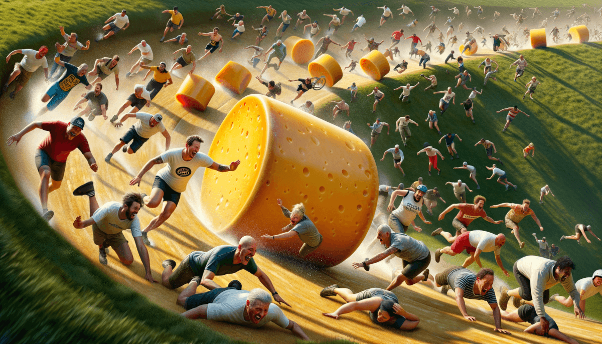 The Wacky World of Competitive Cheese Rolling